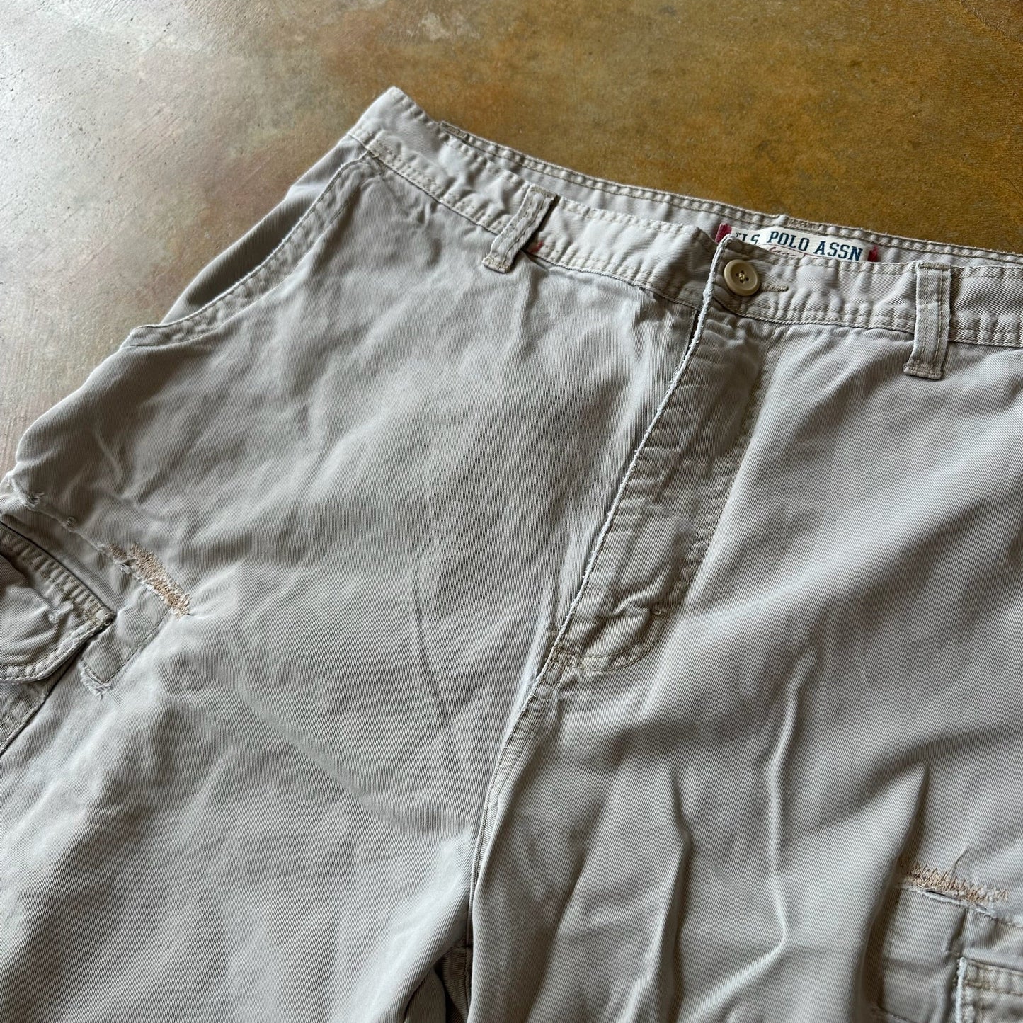 U.S. Polo Assn Baggy Oversized Cargo Shorts 00's - 36