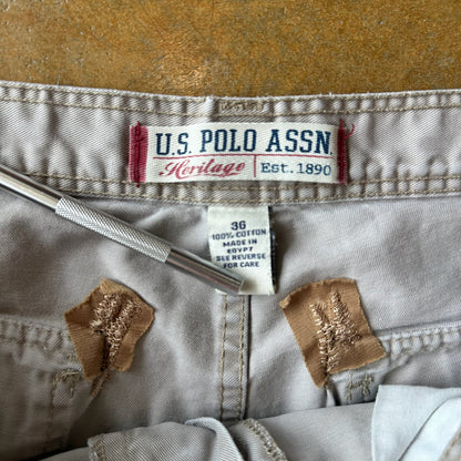 U.S. Polo Assn Baggy Oversized Cargo Shorts 00's - 36
