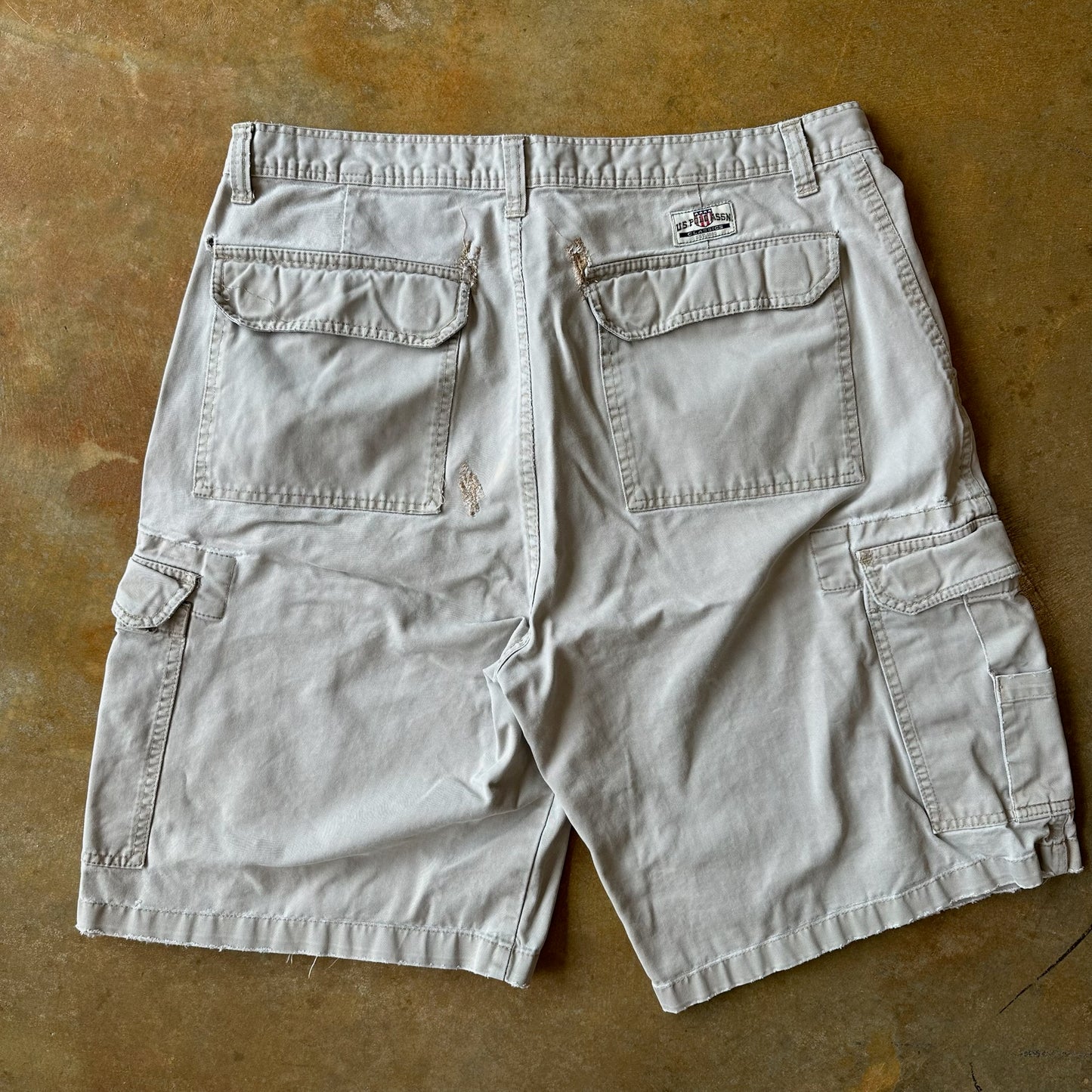 U.S. Polo Assn Baggy Oversized Cargo Shorts 00's - 36