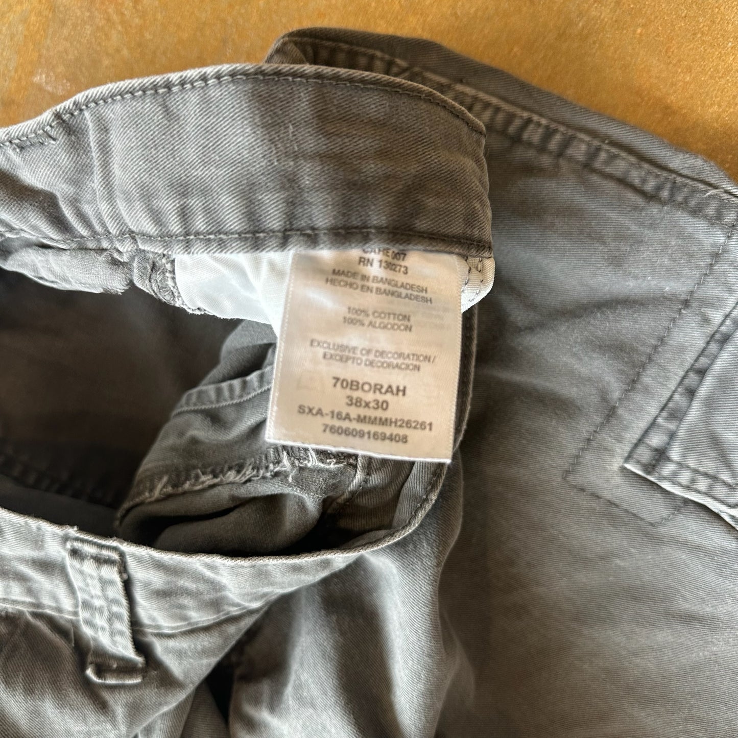 Wrangler Originals Cargo Loose Fit Pants Gray 00's - 38