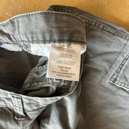 Wrangler Originals Cargo Loose Fit Pants Gray 00's - 38