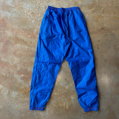 Reebok Blue Track Pants Cotton Lined 90's - M