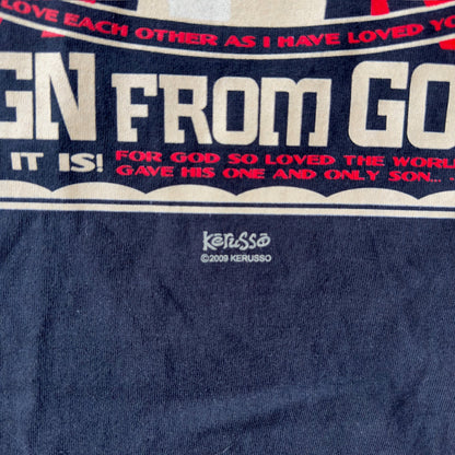 NWT Kerusso Christian Jesus Tee Shirt 'Sign From God' 00's - XL