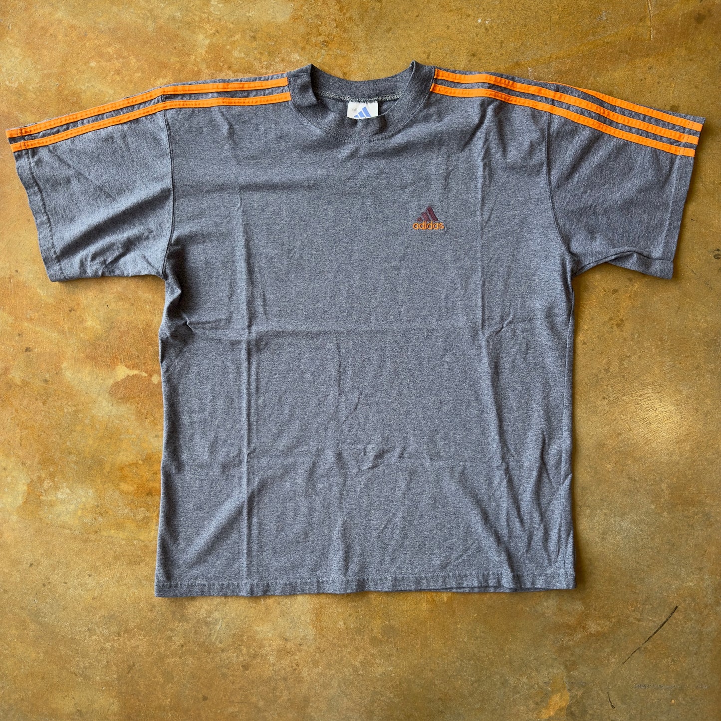 Adidas 3 Stripes Basic Boxy Baggy Tee Shirt 90's - M