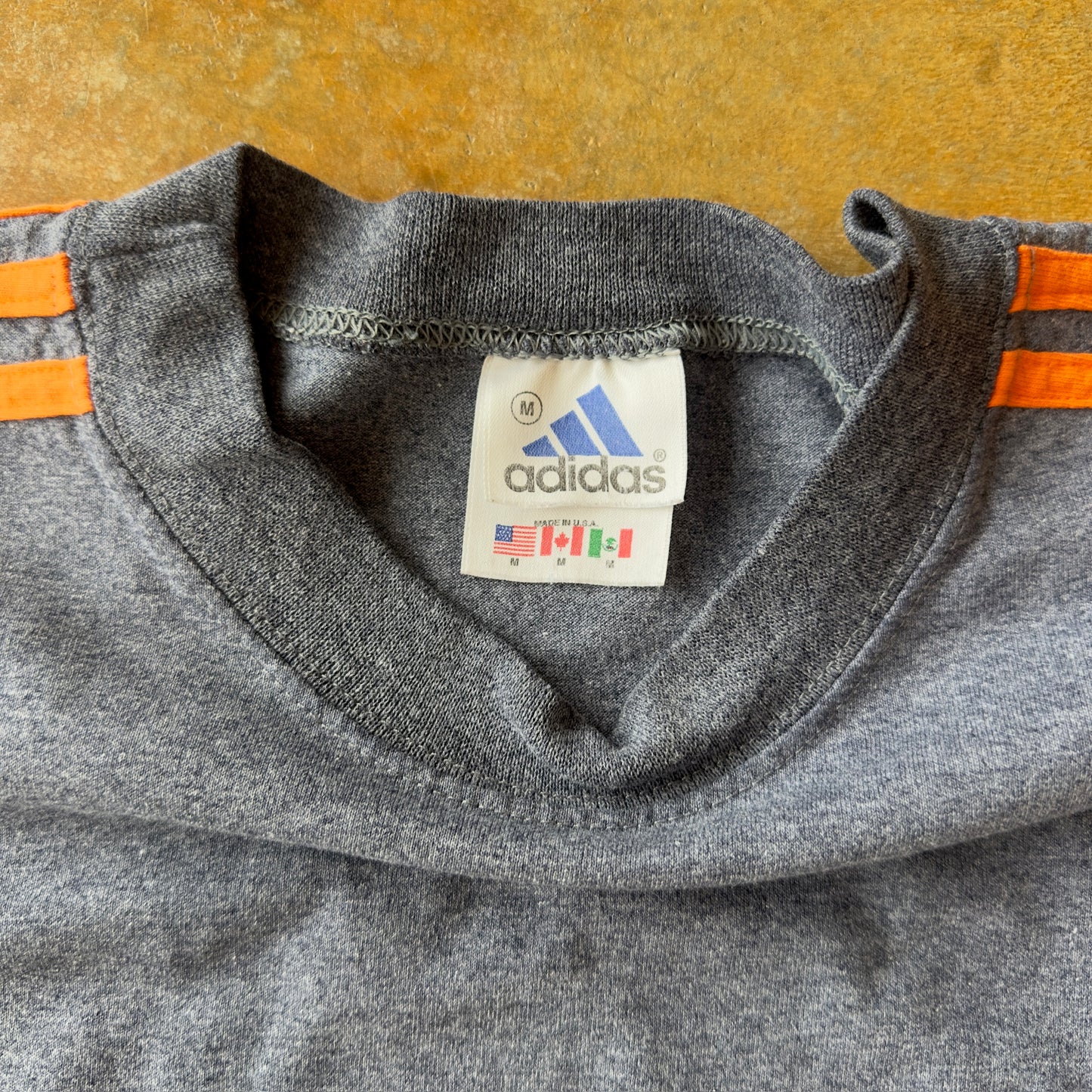 Adidas 3 Stripes Basic Boxy Baggy Tee Shirt 90's - M