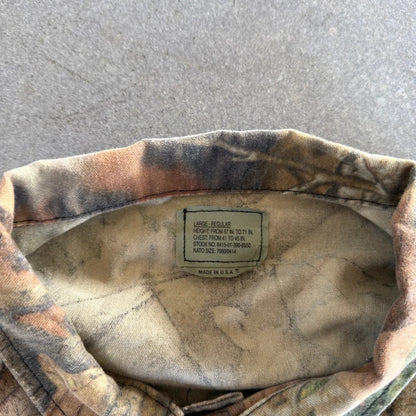 Camo Realtree US Army Issues Field Jacket Tru-Spec Afghanistan 00's - L