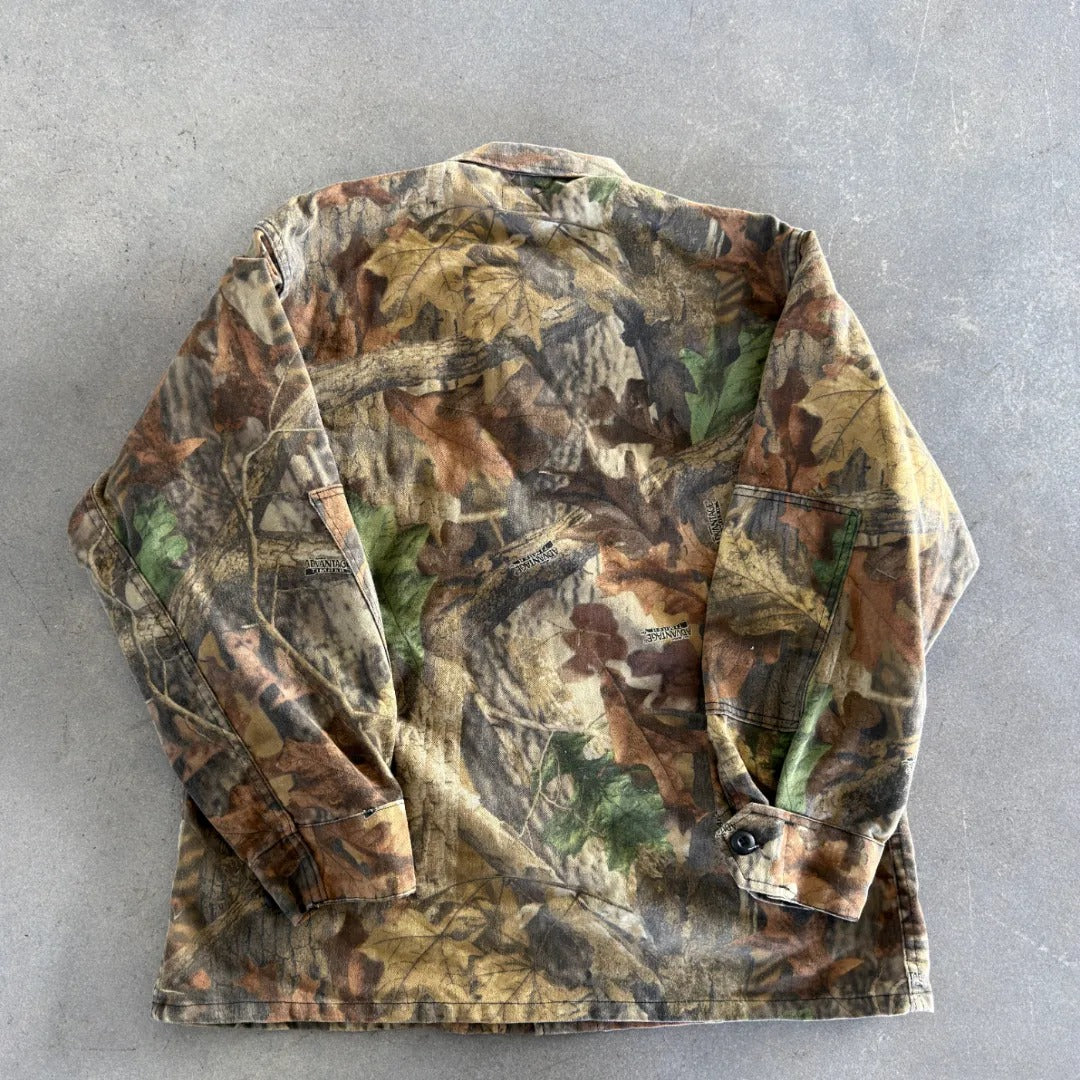 Camo Realtree US Army Issues Field Jacket Tru-Spec Afghanistan 00's - L