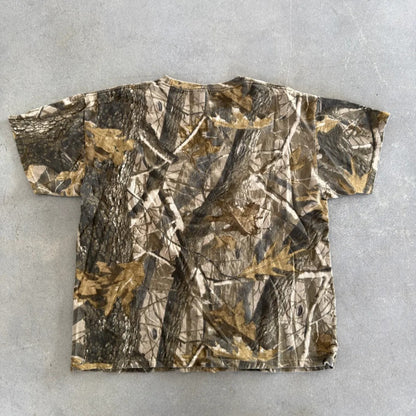 Jerzees Outdoor Realtree Camo Pocket Tee Shirt 00's - XL