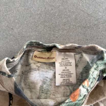 Outfitters Ridge Fusion Camo Pocket T Shirt 00's - L