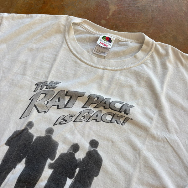 The Rat Pack is Back Band Graphic Shirt Vegas Frank Sinatra 90's - L hover