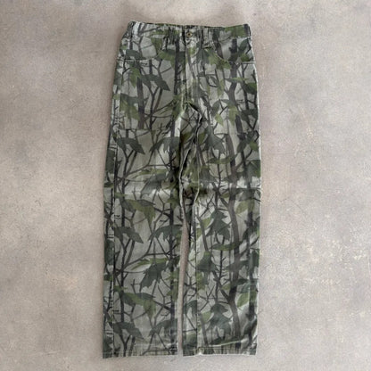 Ranger Woodland Camo Pants Baggy 80's - M