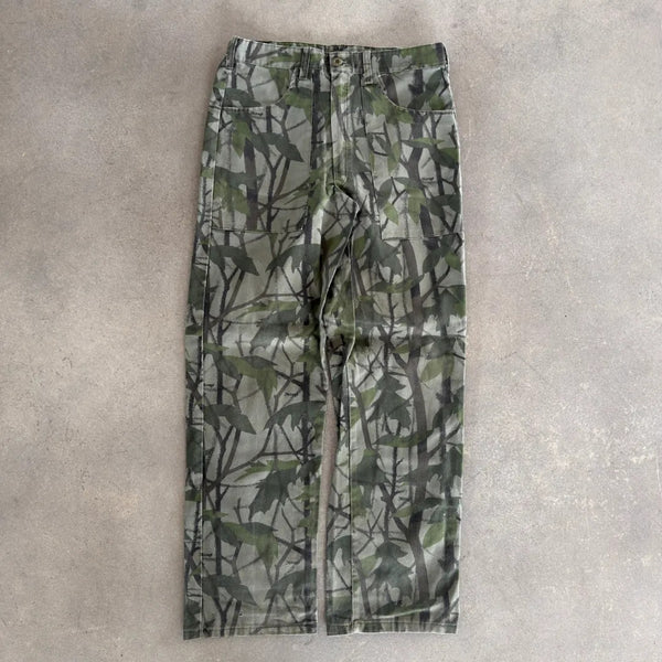 Ranger Woodland Camo Pants Baggy 80's - M