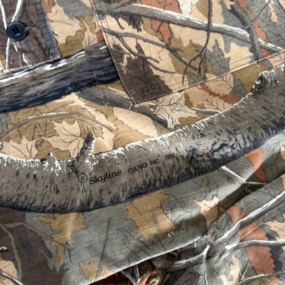 Skyline Camo Inc Distressed Cargo Pants 90's - XL