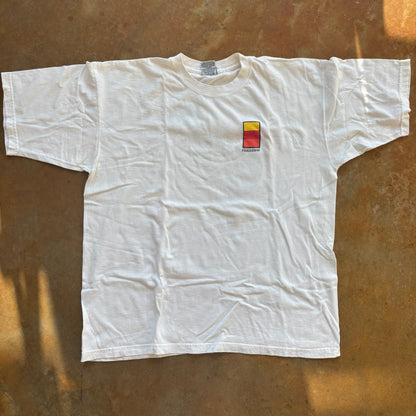 Nascar Indy 500 Team Menard Racing Graphic Double Sided Shirt 90's - XL