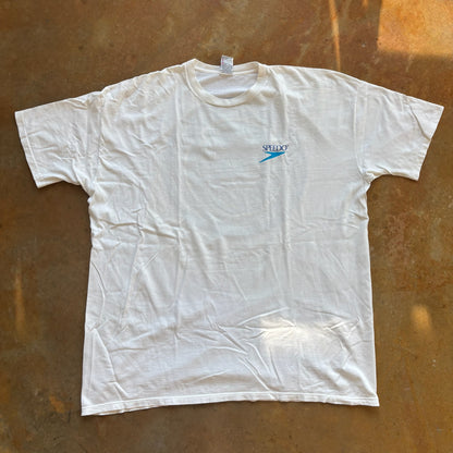 Speedo Pinwheel Double Sided Graphic Single Stitch T Shirt 90's - 3XL