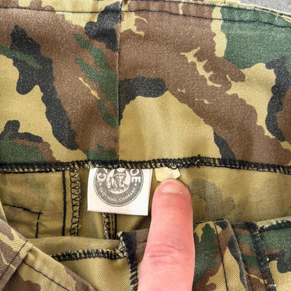 Camo Army GI Joe Style Military Pants 90's - 35