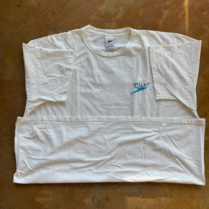 Speedo Pinwheel Double Sided Graphic Single Stitch T Shirt 90's - 3XL