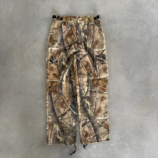Realtree Pro Series Baggy Camo Pants 00's - M