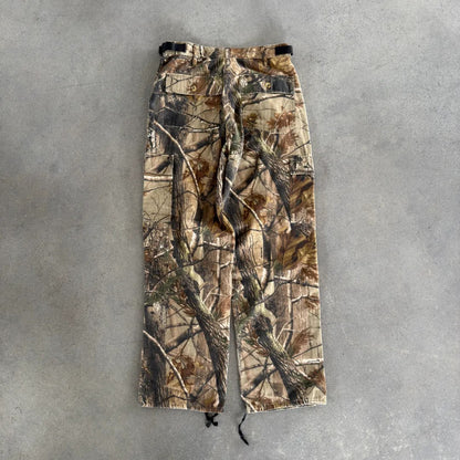 Realtree Pro Series Baggy Camo Pants 00's - M