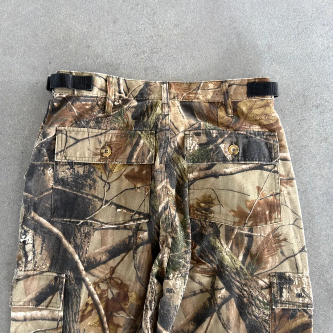 Realtree Pro Series Baggy Camo Pants 00's - M