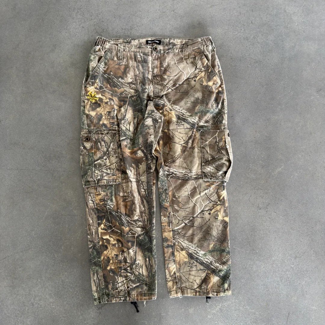 Faded Realtree Camo Baggy Pants 00's - XL