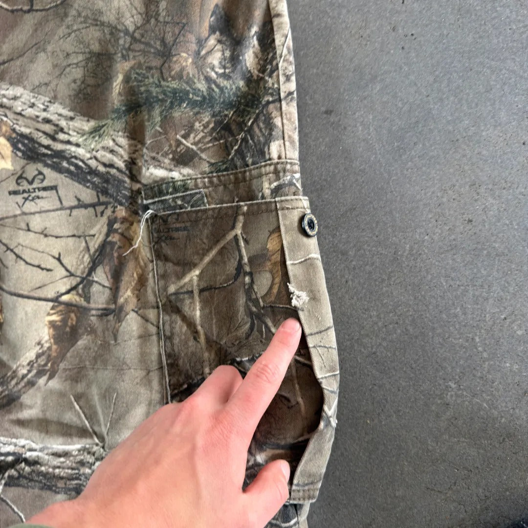 Faded Realtree Camo Baggy Pants 00's - XL