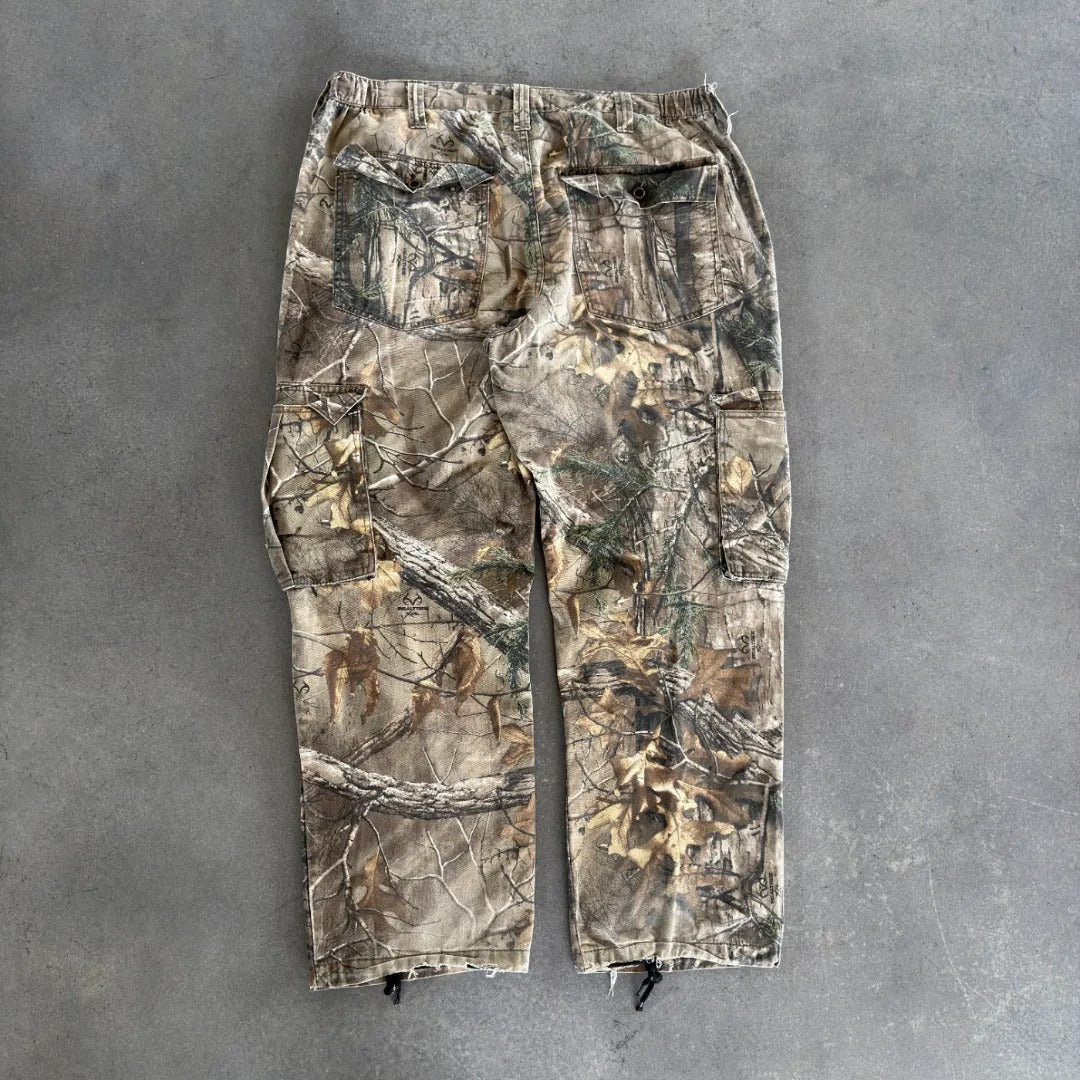 Faded Realtree Camo Baggy Pants 00's - XL