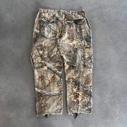Faded Realtree Camo Baggy Pants 00's - XL