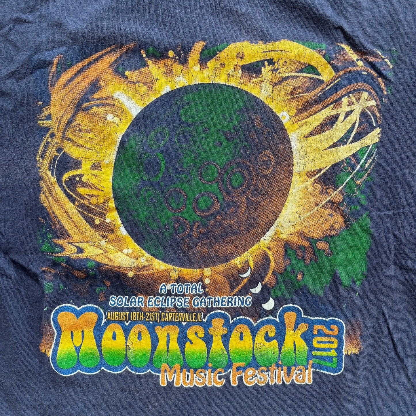 RARE Moonstock 2017 Music Festival Double Sided Ozzy Osbourne Shirt - Women's S