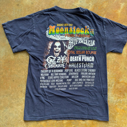 RARE Moonstock 2017 Music Festival Double Sided Ozzy Osbourne Shirt - Women's S