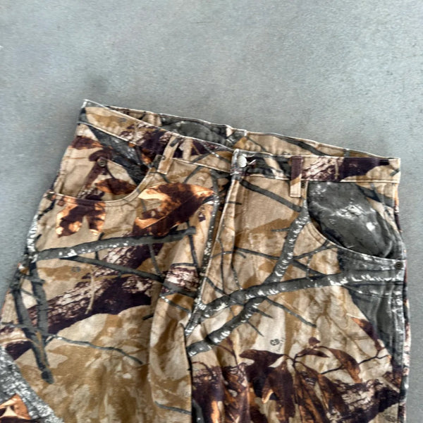 Wrangler Camo Realtree Double Knee Canvas Pants 00's - 35 hover