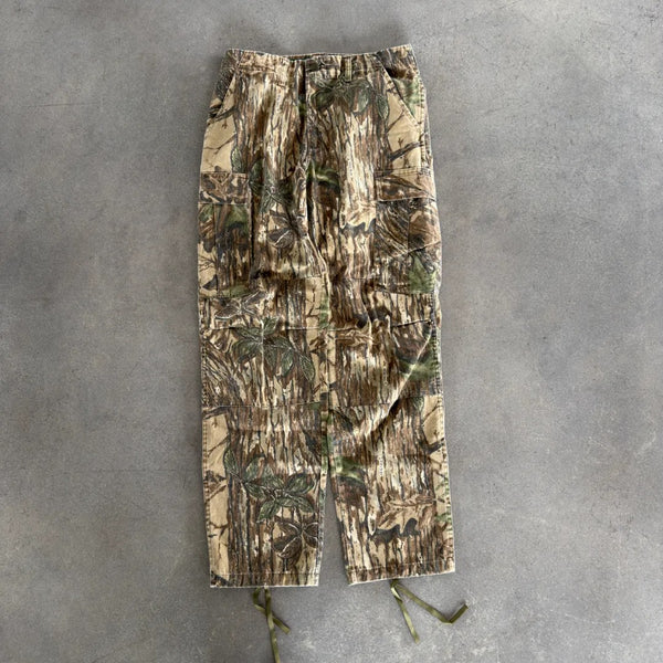 Cabelas Faded Camo Baggy Pants Realtree 00's - M