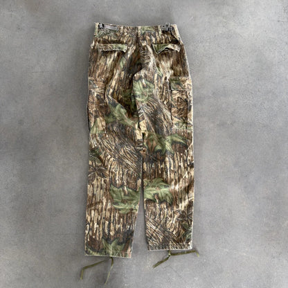 Cabelas Faded Camo Baggy Pants Realtree 00's - M