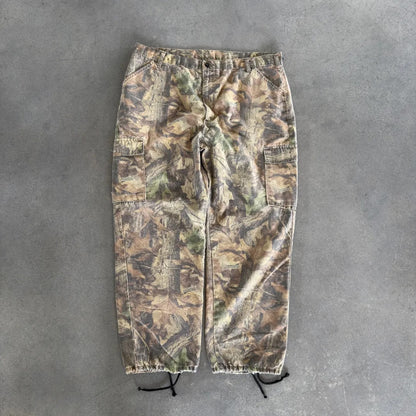 Distressed Faded Liberty Camo Baggy Pants 90's - XL