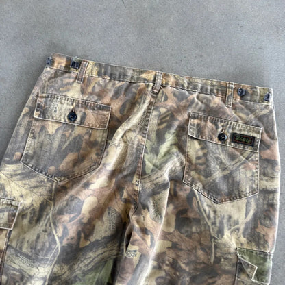 Distressed Faded Liberty Camo Baggy Pants 90's - XL