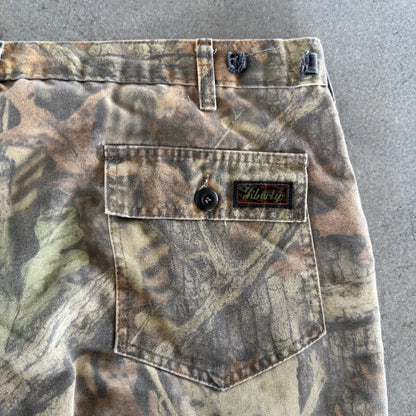 Distressed Faded Liberty Camo Baggy Pants 90's - XL