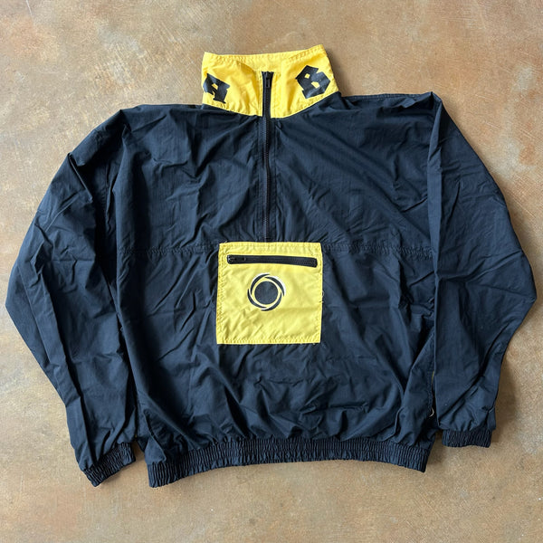 Balboa Windbreaker Running Jacket Kangaroo Pouch 90's - L
