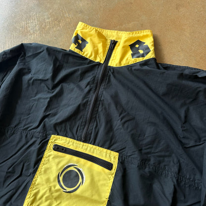 Balboa Windbreaker Running Jacket Kangaroo Pouch 90's - L
