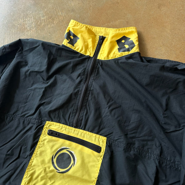 Balboa Windbreaker Running Jacket Kangaroo Pouch 90's - L hover