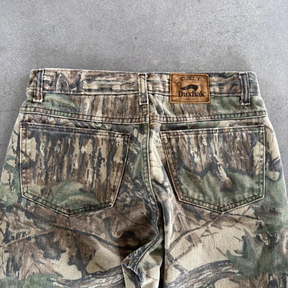 Duxbak Camo Realtree Canvas Baggy Pants 80's - 30