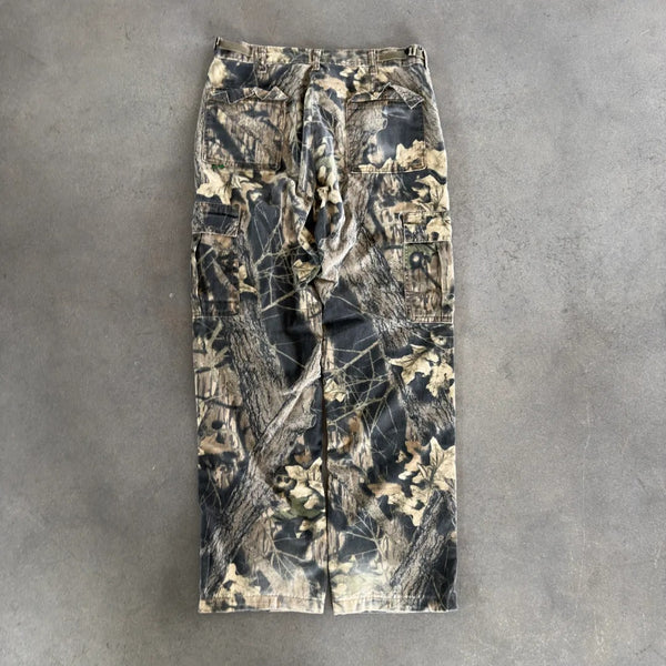 Mossy Oak Foilage Rare Camo Baggy Pants USA Made 90's - 32 hover