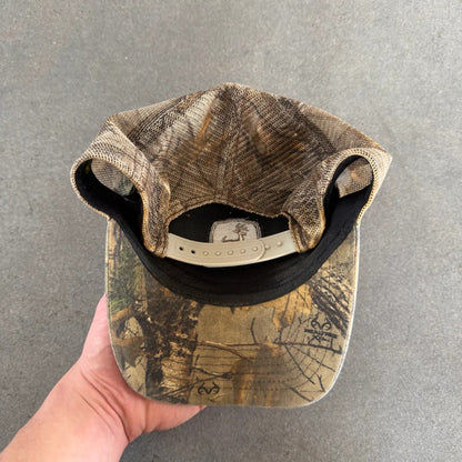 John Deere Camo Snapback Hat 00's - OSFA