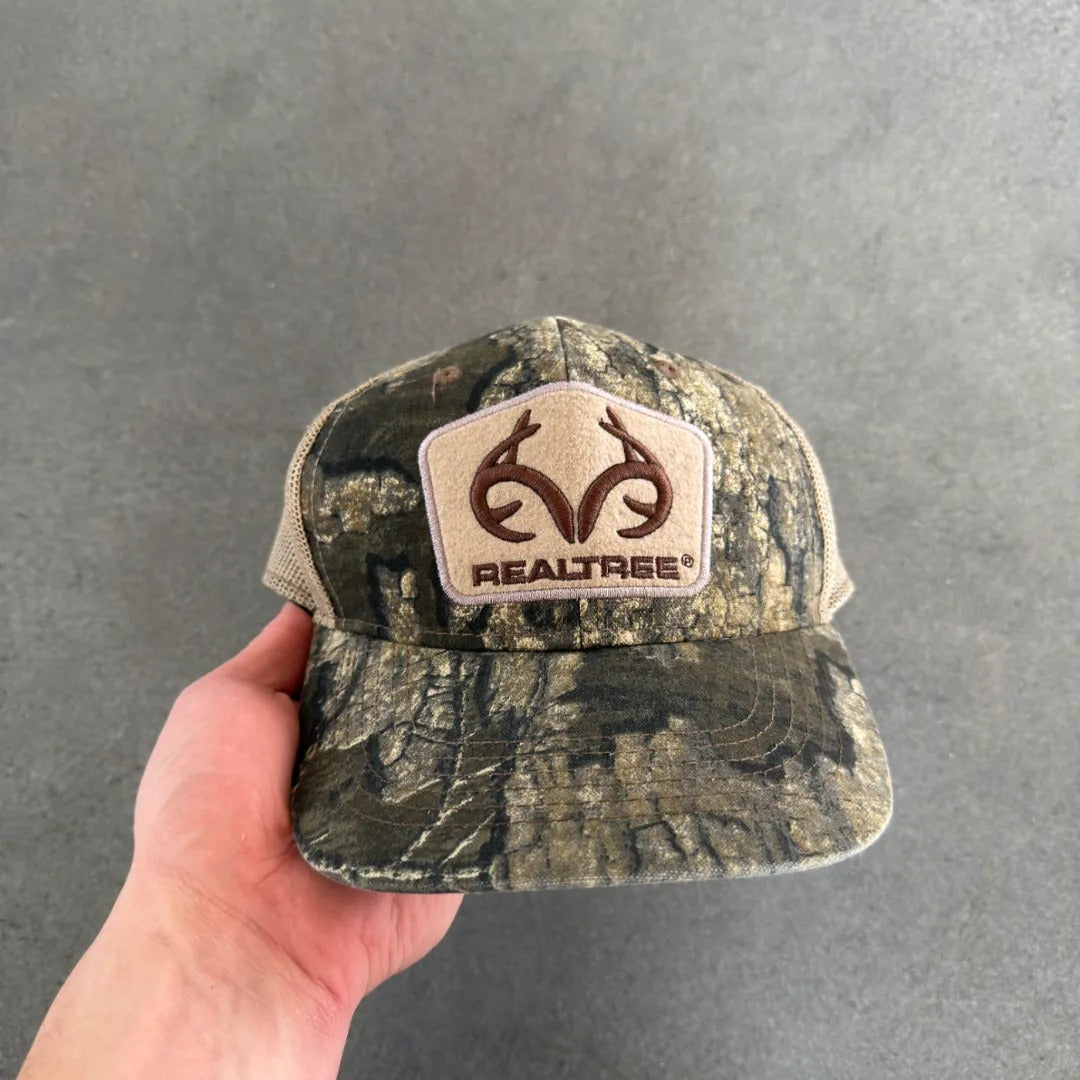 Realtree Camo Patch Embroidered Hat 00's - OSFM