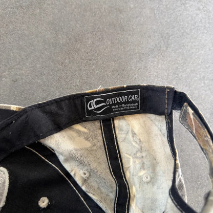 Team Realtree Camo Distressed Strapback Hat 00's - OSFM